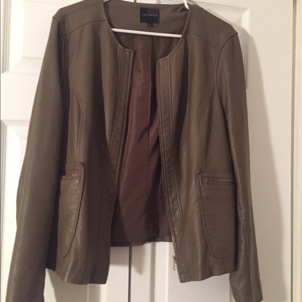 Leather jacket